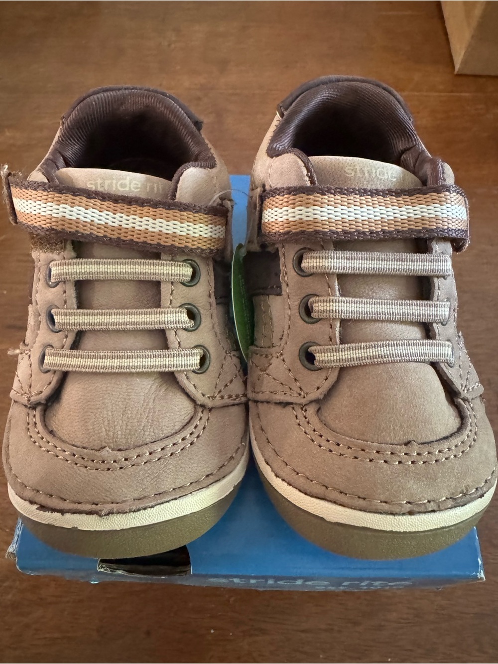 Stride Rite Toddler Casual Leather Shoes - Brown